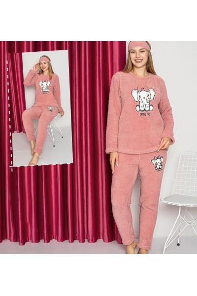 Pijama dama cocolino Cute Elephant