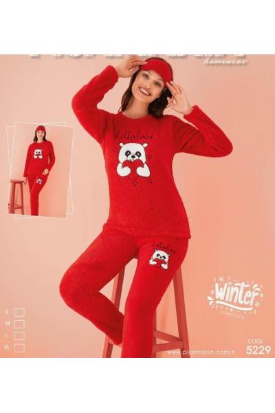 Pijama dama cocolino Hello Love Bear