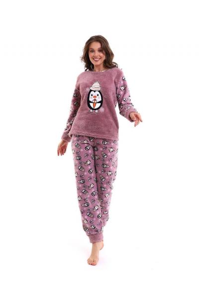 Pijama dama cocolino Icecream Penguin