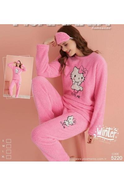 Pijama dama cocolino Kitty Cute Me