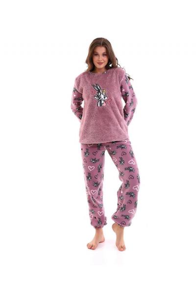 Pijama dama cocolino Lover Bunny