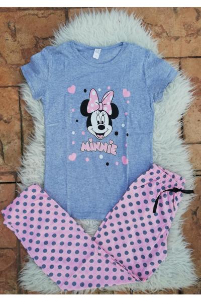 Pijama dama Minnie Beautiful Gri