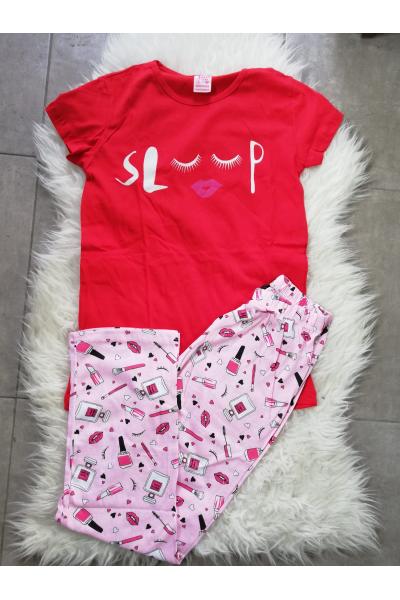 Pijama dama Sleepy rosu