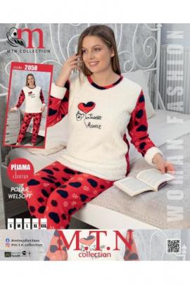 Pijama dama cocolino Busweet Heart