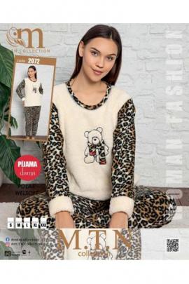 Pijama dama cocolino Ursuletul Leopard