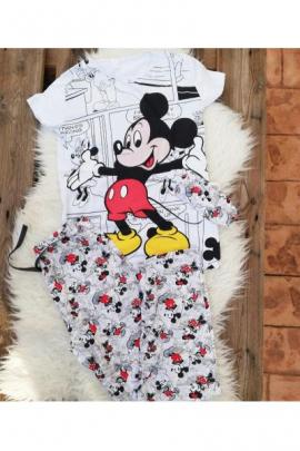 Pijama dama Happy Mickey Alb