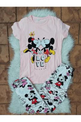 Pijama dama Kiss Minnie si Mickey Roz