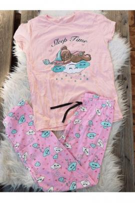 Pijama dama Sleep Time roz
