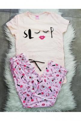 Pijama dama Sleepy roz